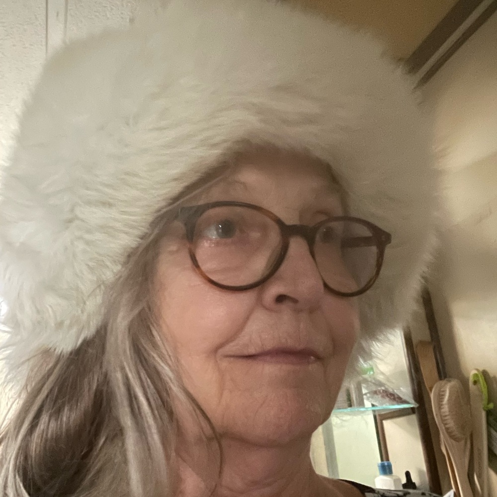 White Fox Fur Hat